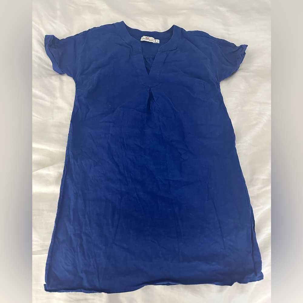 Vineyard Vines royal blue tunic dress